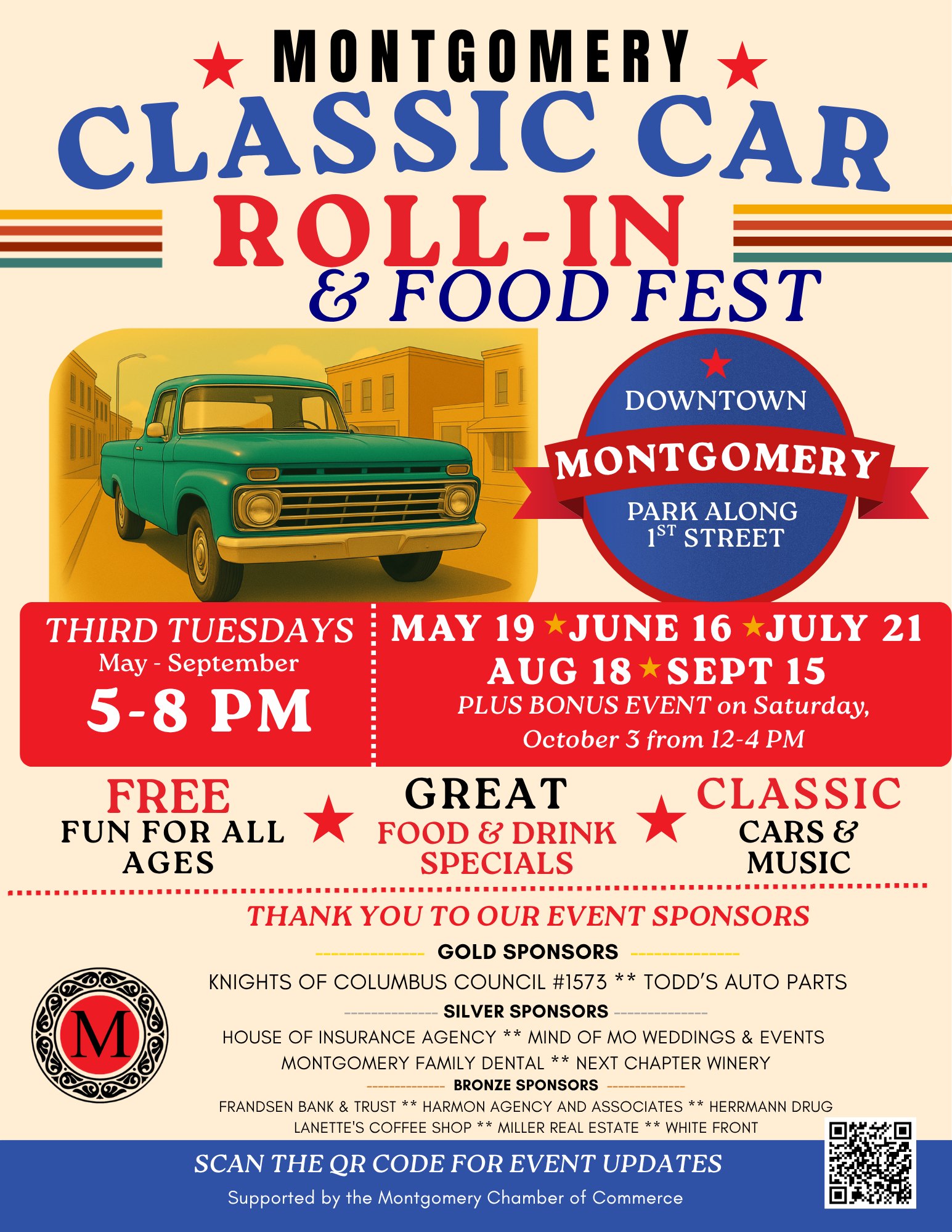 Montgomery Classic Car Roll in