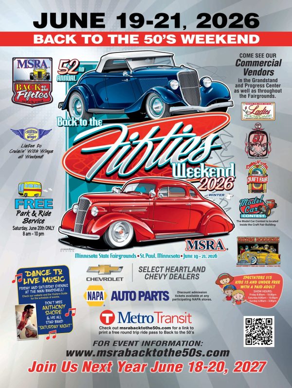 MSRA Back to the 50's 2026 - Events with Cars